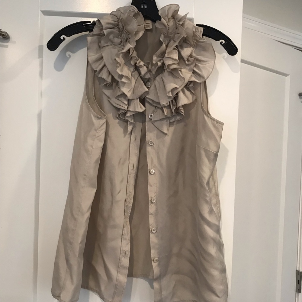 JCREW sleeveless blouse